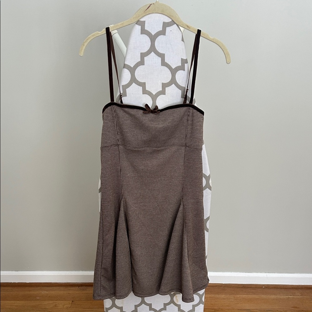 Brown Mini Dress